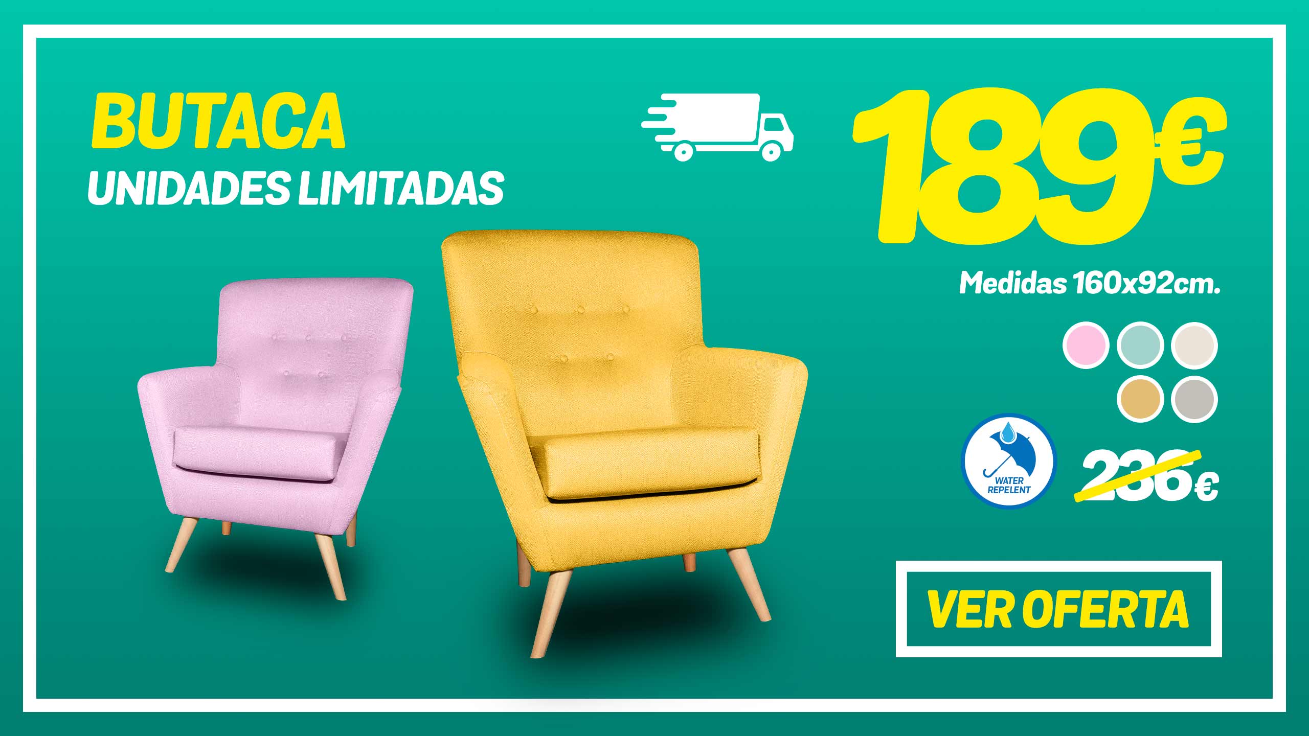 butaca en stock online
